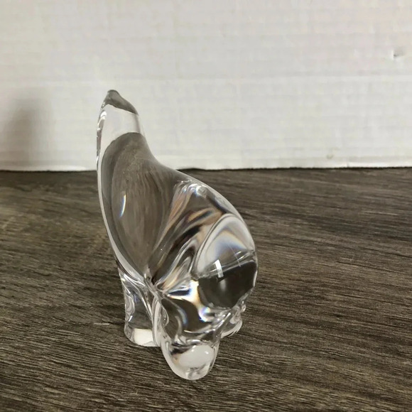 Vtg Hand Blown Art Glass  Polar Bear - Picture 5 of 12